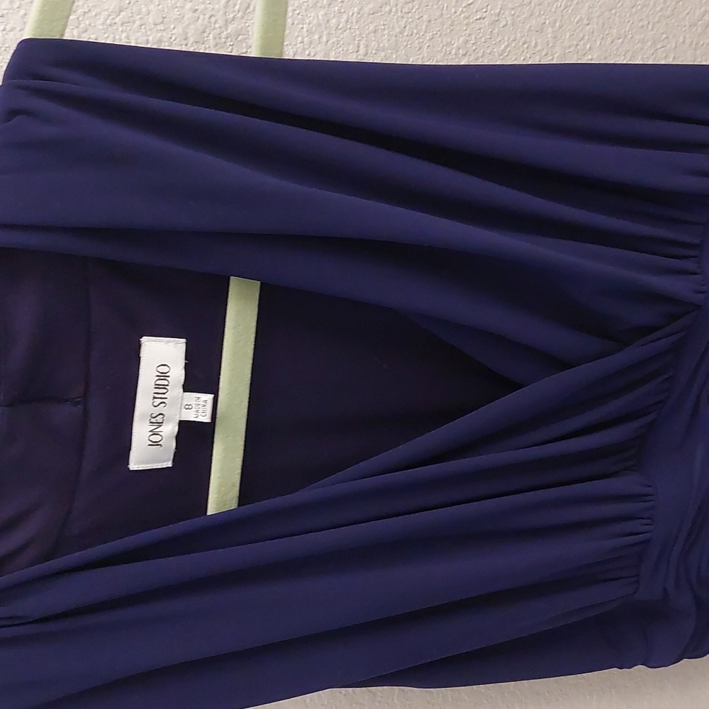 Purple, sleeveless Jones Studio dress